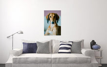 Load image into Gallery viewer, ANI-23 Natural World Dog Print Wall Art Décor Picture Framed