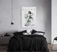 Lade das Bild in den Galerie-Viewer, CM-46 Vintage Classic Movie Posters 'Alien'