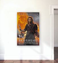 Load image into Gallery viewer, CM-38 Vintage Classic Movie Posters 'BRAVEHEART' "every man dies, not every man really lives".