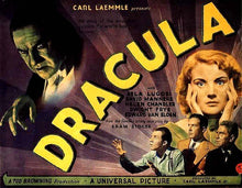 Load image into Gallery viewer, Vintage Classic Movie Posters 'Dracula'