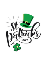 Load image into Gallery viewer, Happy St Patrick's Day Wishing Event Party Wall Decoration Welcome Posters Printed on HQ Poster Paper