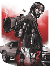 Lade das Bild in den Galerie-Viewer, CM-101 Vintage Classic Movie Posters 'JOHN WICK 2'