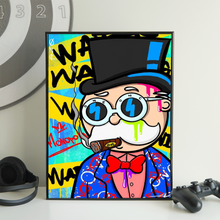 Lade das Bild in den Galerie-Viewer, Game-02 Rich Uncle Pennybags Monopoly | Games Poster Wall Art
