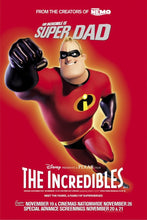 Lade das Bild in den Galerie-Viewer, CM-62 Vintage Classic Movie Posters 'THE INCREDIBLES' "super DAD"