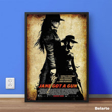 Lade das Bild in den Galerie-Viewer, CM-102 Vintage Classic Movie Posters 'JANE GOT A GUN'