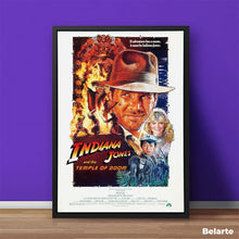 Lade das Bild in den Galerie-Viewer, CM-104 Vintage Classic Movie Posters 'Indiana Jones' and the temple of Doom