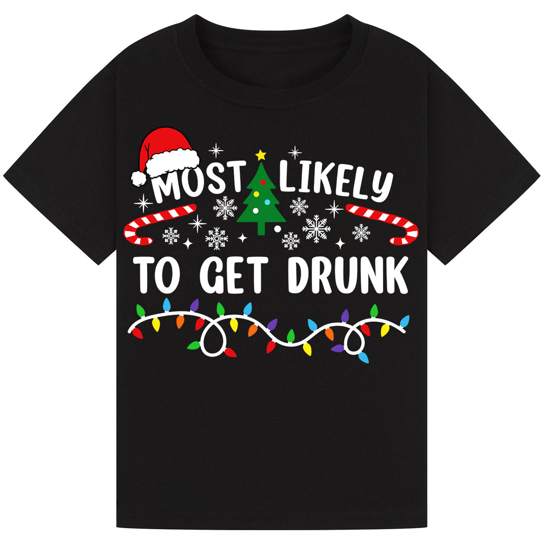 Most Likely to Get Drunk T-Shirts