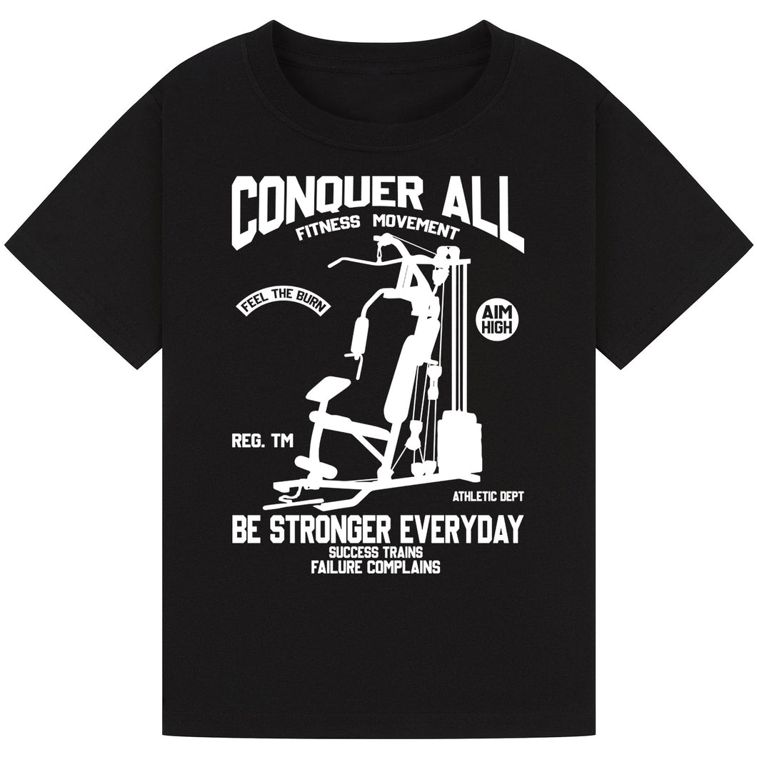 Motivational Gym Shirt – Dream Big, Lift Bigger