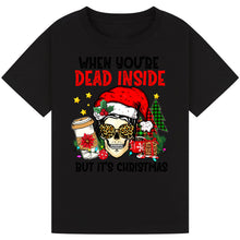 Load image into Gallery viewer, Funny Christmas Skull Tee
