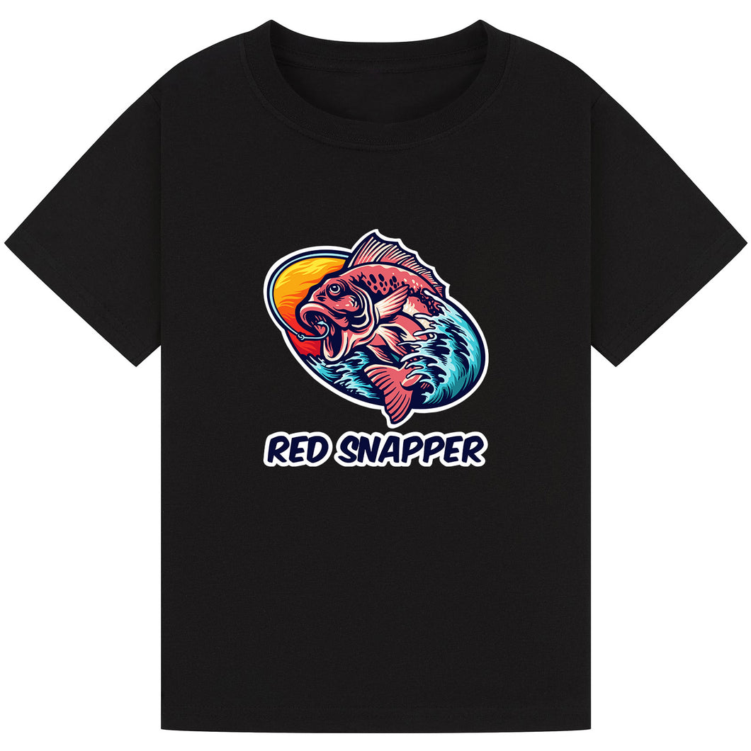 Red Snapper - Funny Fishing Tee