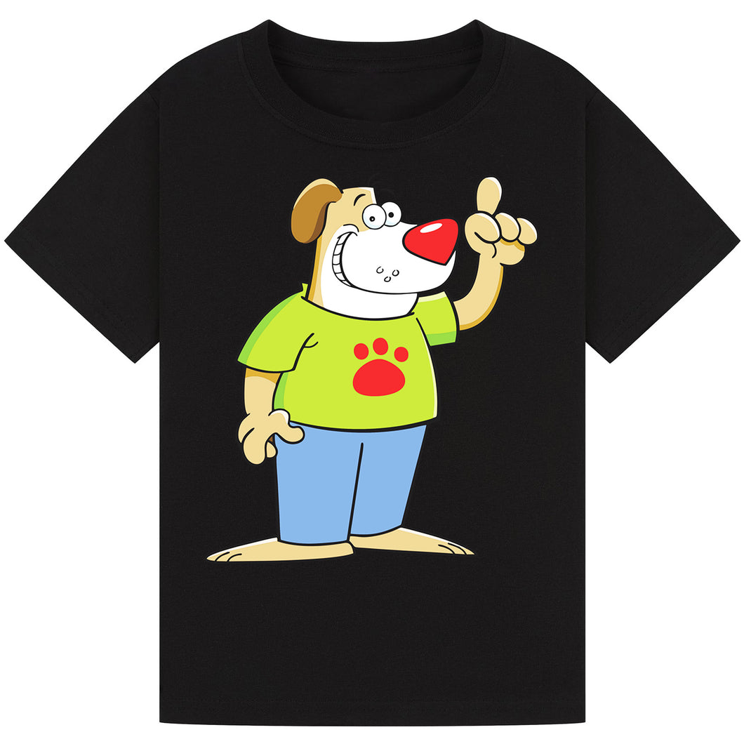 Paw Print Dog Red Nose Day T-Shirt 2025 – Fun Puppy Tee