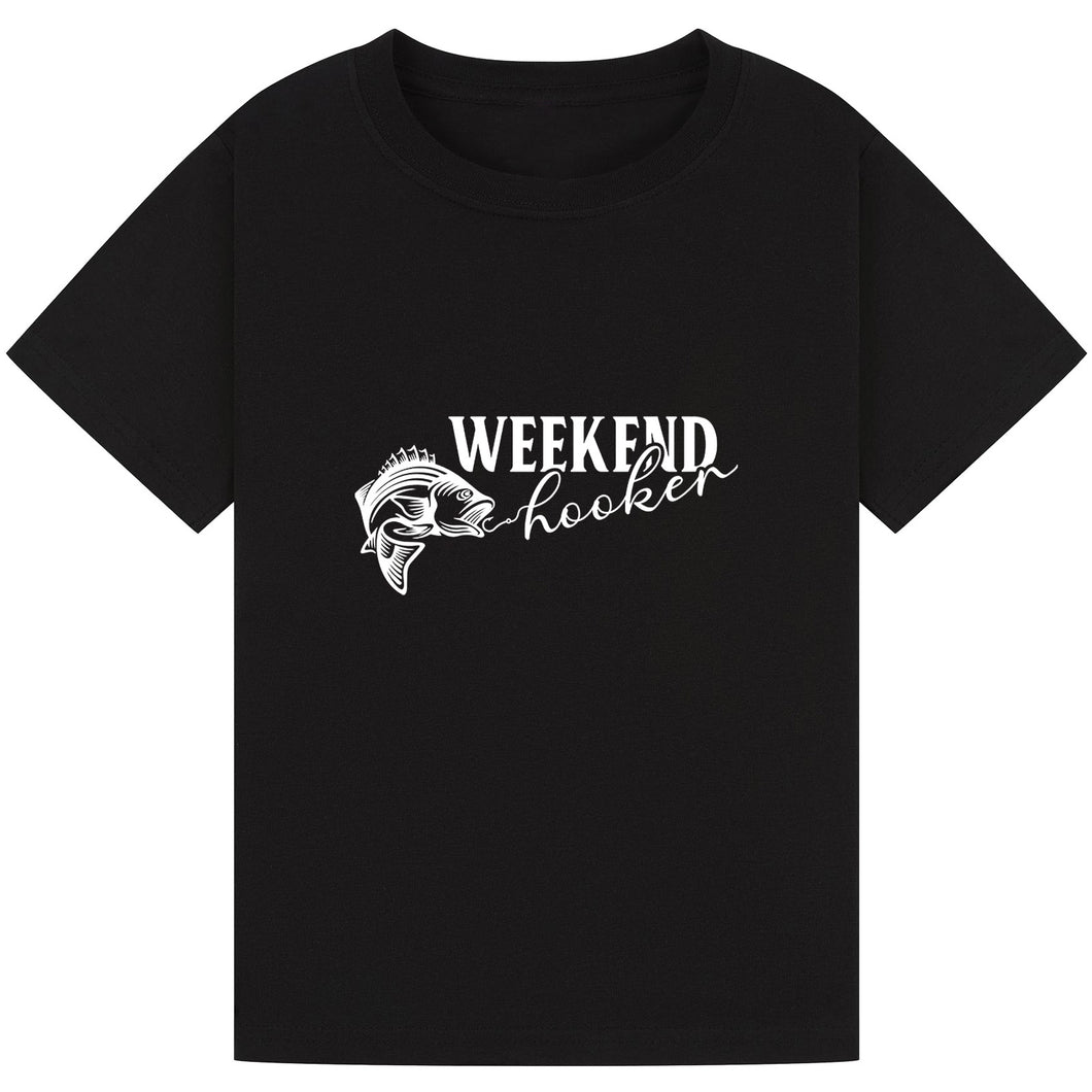 Weekend Hooker - Funny Fishing Tee