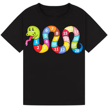 Lade das Bild in den Galerie-Viewer, Kids Counting Snake T-Shirt – Fun Design
