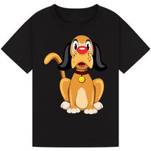Load image into Gallery viewer, Sitting Dog Red Nose Day T-Shirt 2025 – Cute Cartoon Tee
