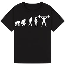 Load image into Gallery viewer, Funny Gym Quote Shirt – Lift, Laugh, Repeat
