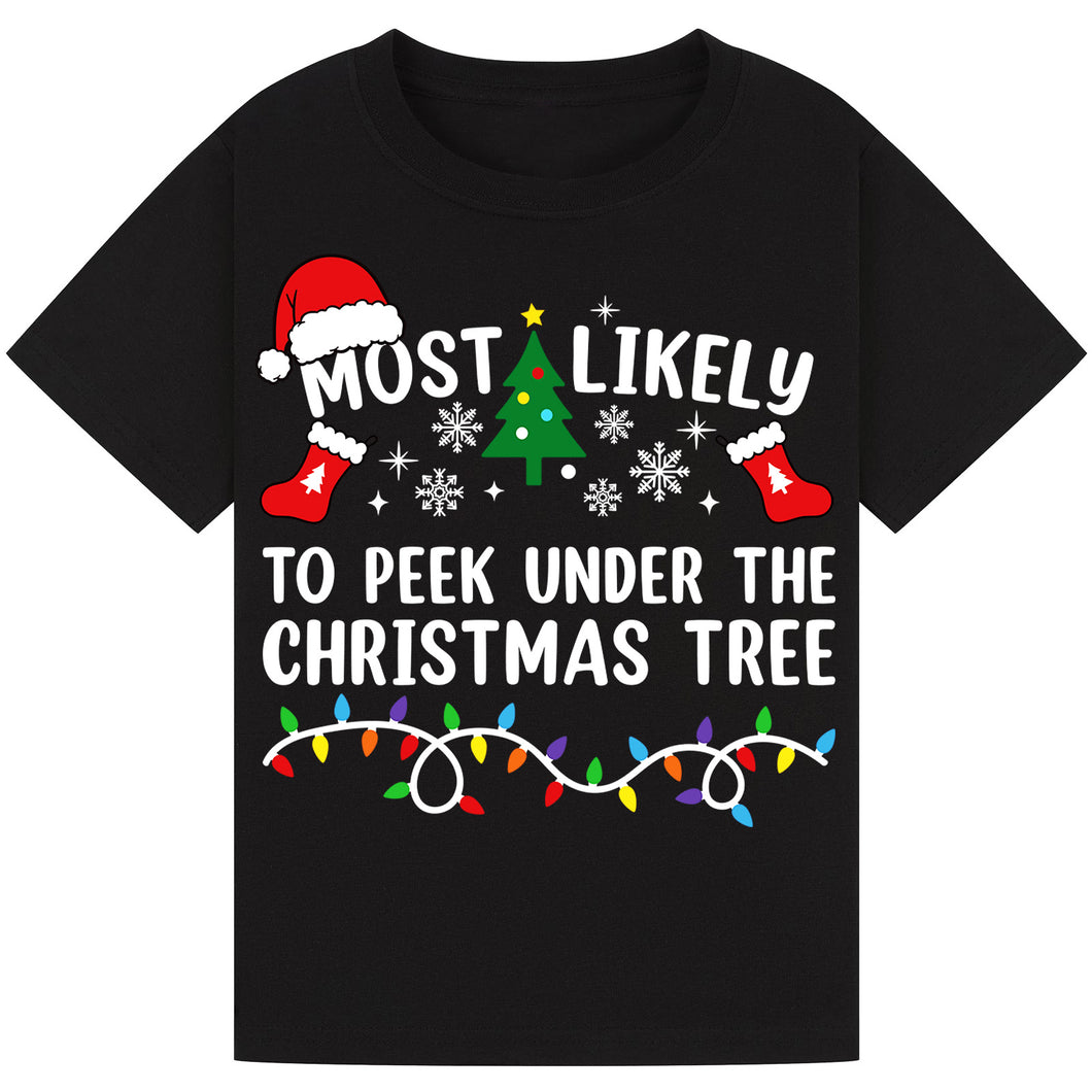 Most Likely to Peek Under the Christmas Tree