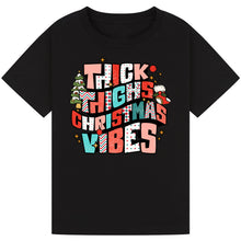 Load image into Gallery viewer, Thick Thighs Christmas Tee

