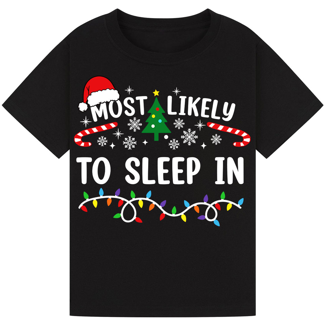 Most Likely to Sleep In T-Shirts