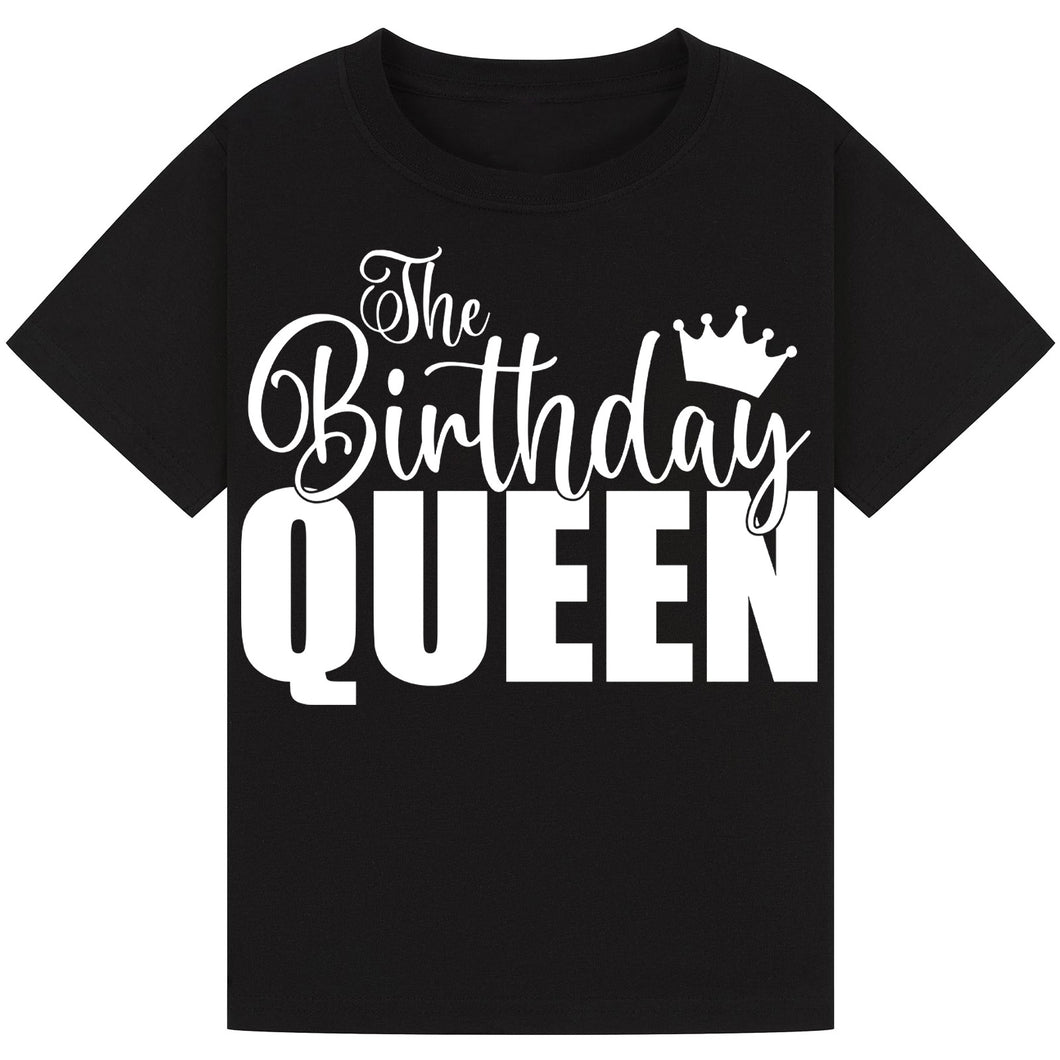 The Birthday Queen Crown Shirt