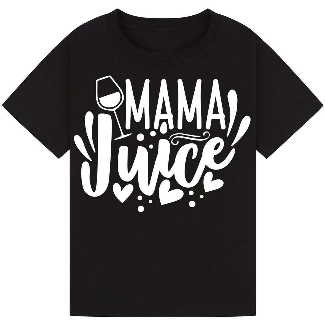 Mama Juice T-Shirt – Cute Quote Tee for Moms Who Love Wine