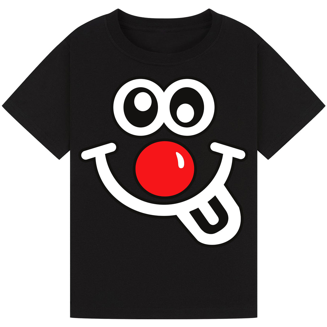Big Nose Funny Face Red Nose Day T-Shirt 2025 – Unisex Tee