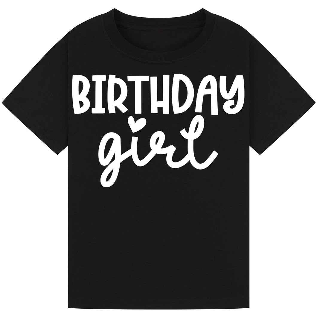 Stylish Birthday Girl Tee