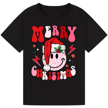 Load image into Gallery viewer, Merry Christmas Santa Hat Tee
