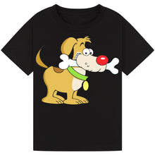 Load image into Gallery viewer, Dog Bone Nose Red Nose Day T-Shirt 2025 – Cute Pet Tee
