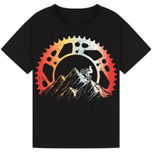 Lade das Bild in den Galerie-Viewer, Unisex Cycling Tee – Colorful Bicycle Style for Daily Wear
