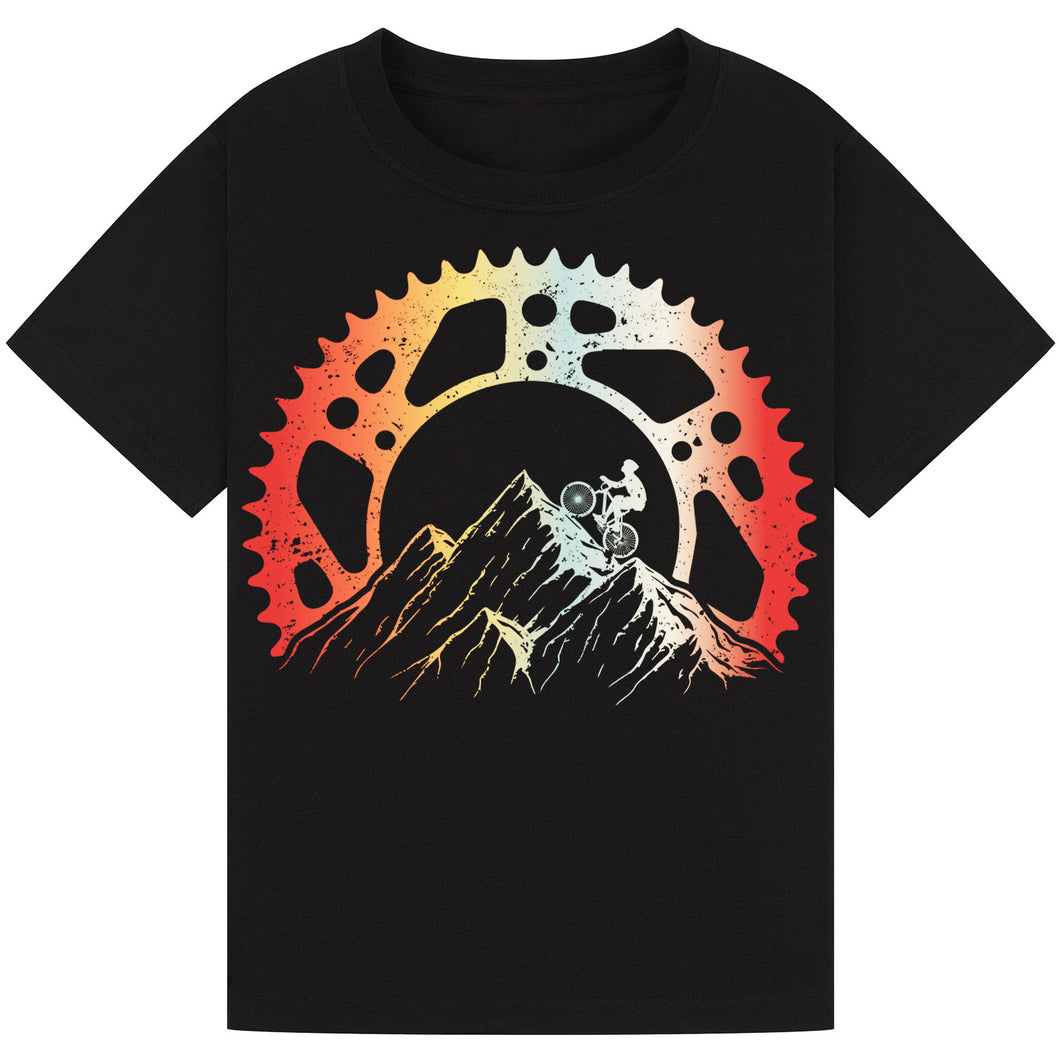 Unisex Cycling Tee – Colorful Bicycle Style for Daily Wear