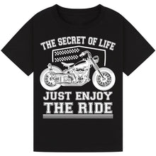 Load image into Gallery viewer, Motorcycle Print T-Shirt – Casual &amp; Trendy Wear
