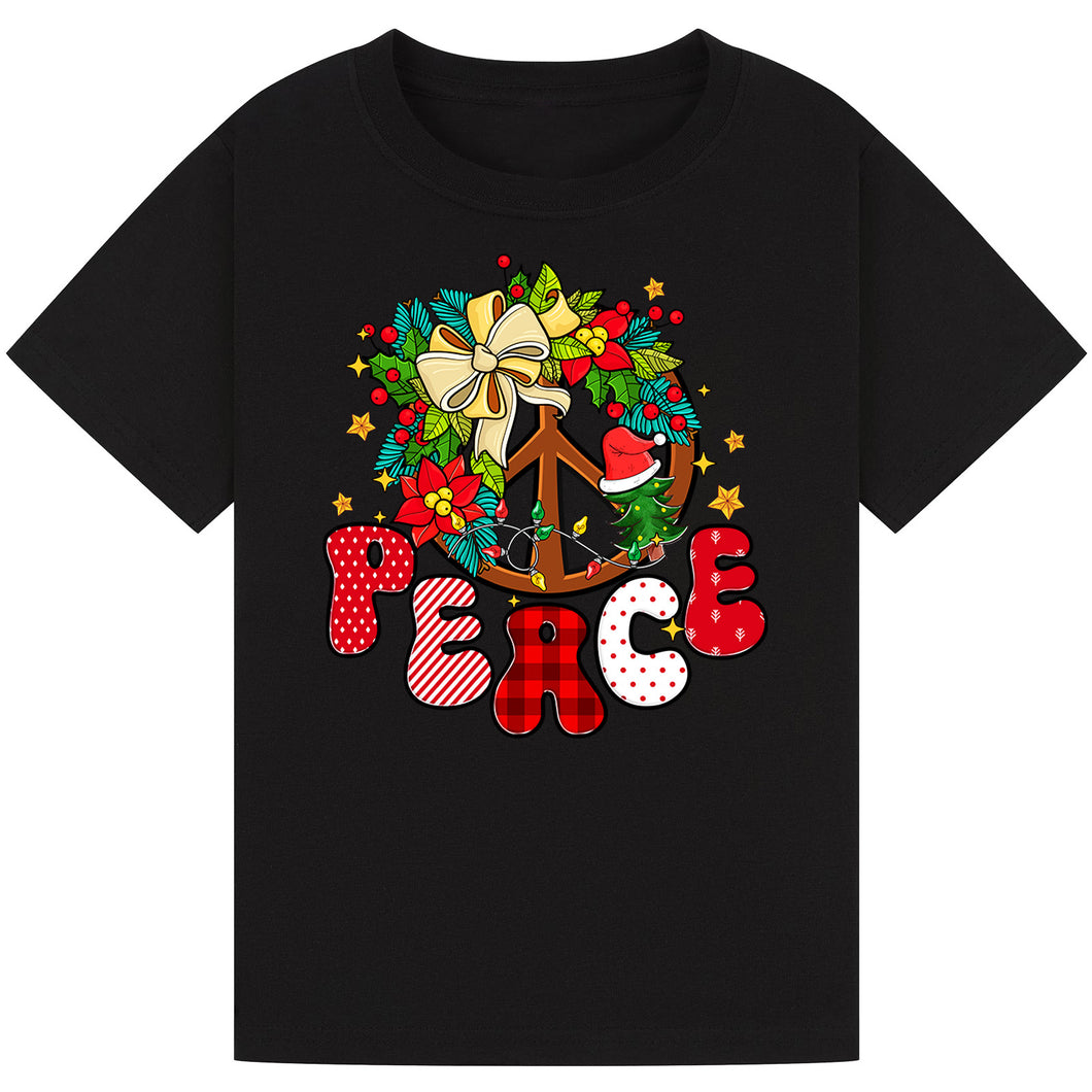 Christmas Santa Crew Neck Tee