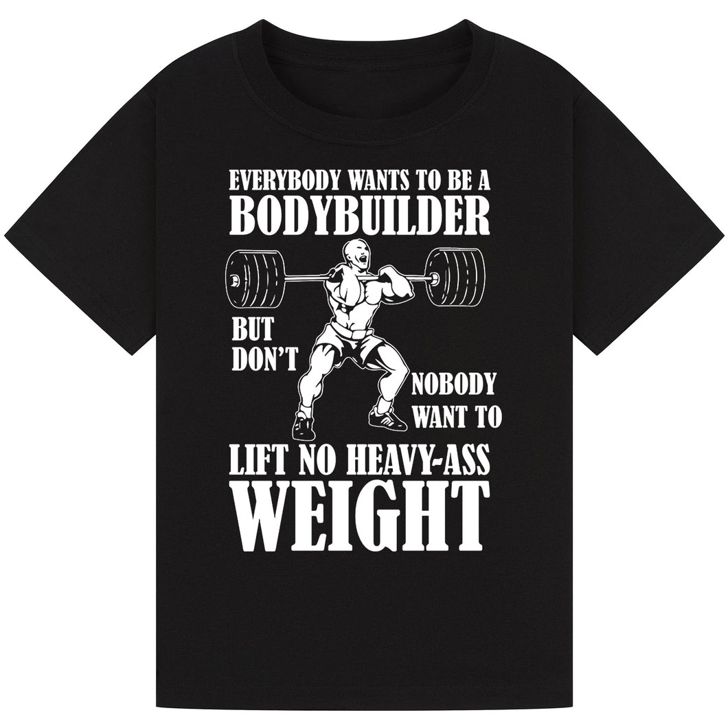 Inspirational Gym Tee – Strength, Sweat, Success