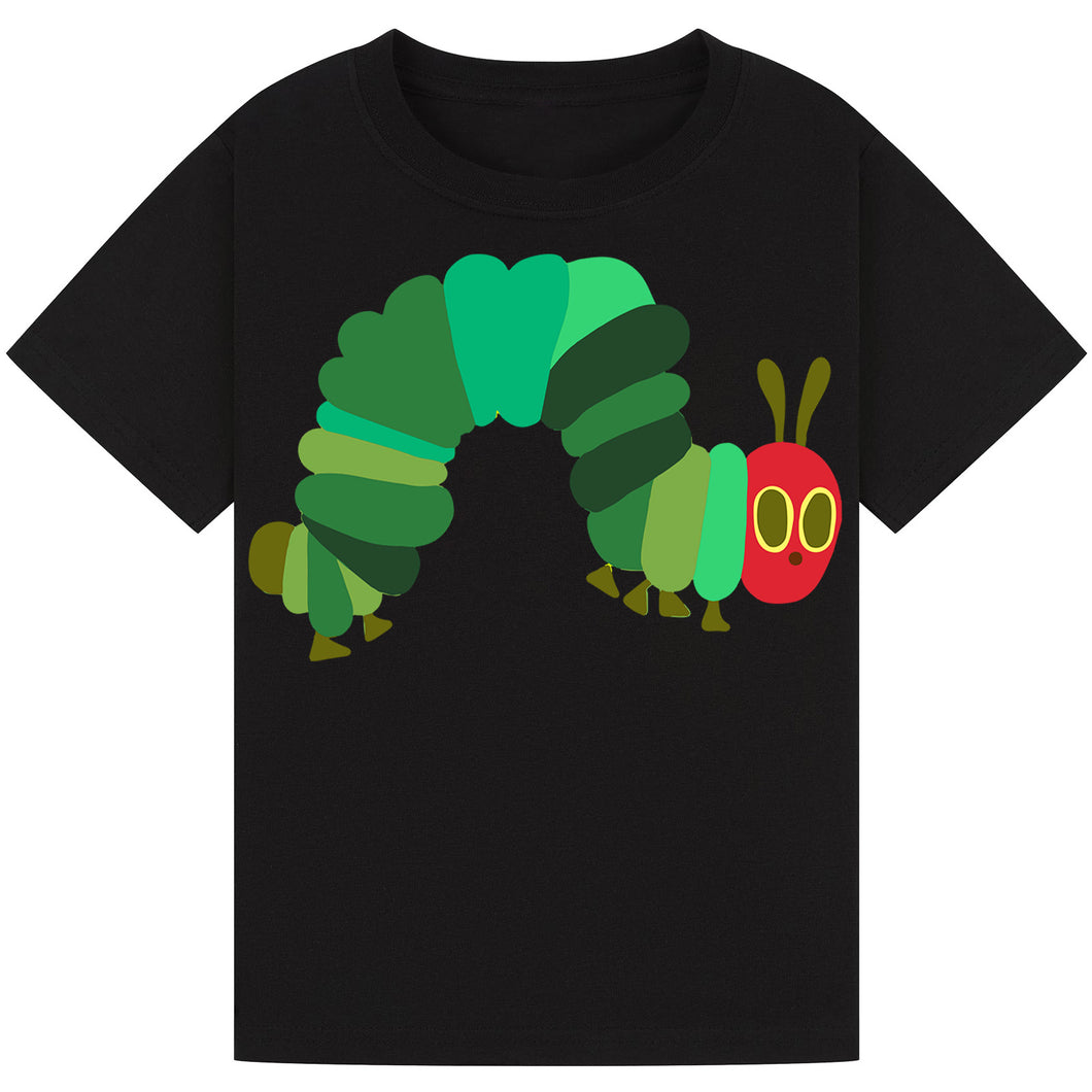 Colorful Caterpillar T-Shirt – Fun Storybook Character Tee