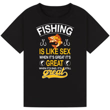 Load image into Gallery viewer, Weekend Forecast: Fishing with a Chance of Drinking Tee

