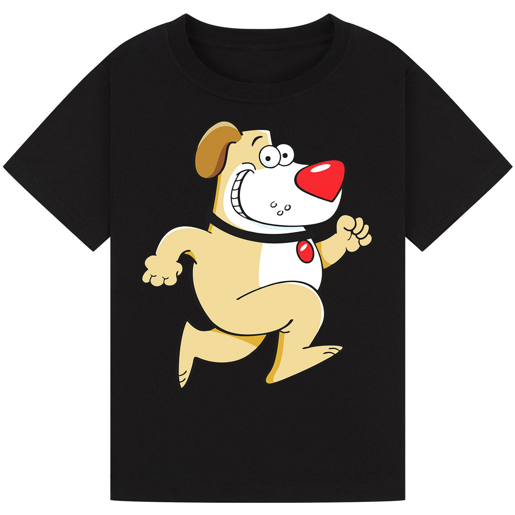 Running Dog Red Nose Day T-Shirt 2025 – Fun Animal Tee