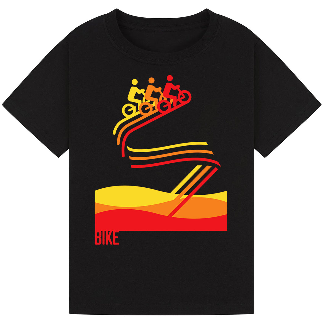 Colorful Bike Tee – Unique Gift for Cycling Enthusiasts