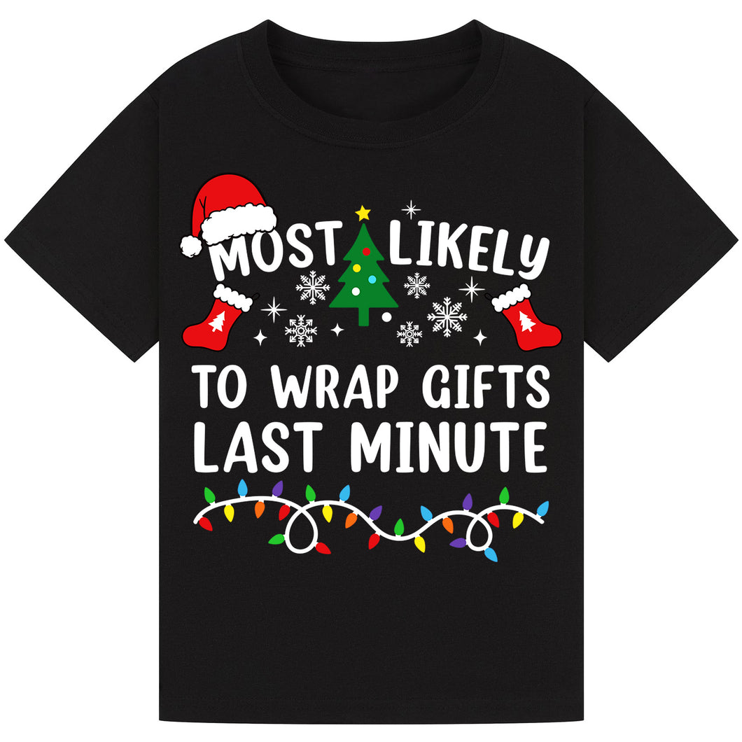 Most Likely to Wrap Gifts Last Minute