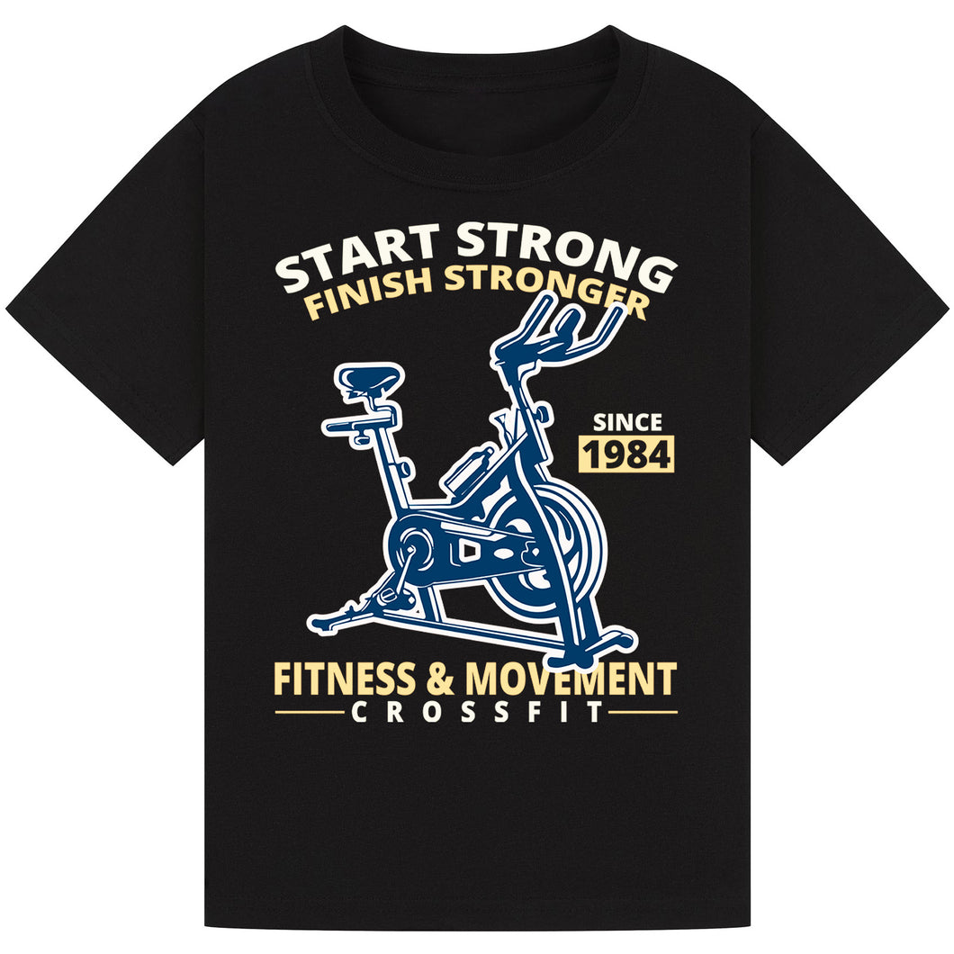Motivational Fitness Tee – One More Rep