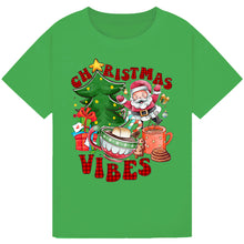 Load image into Gallery viewer, Christmas Vibes Pajama Tee
