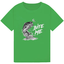 Load image into Gallery viewer, Bite Me Fish - Funny Fishing Tee
