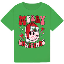 Load image into Gallery viewer, Merry Christmas Santa Hat Tee
