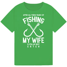 Load image into Gallery viewer, OCFD: Obsessive Compulsive Fishing Disorder Tee
