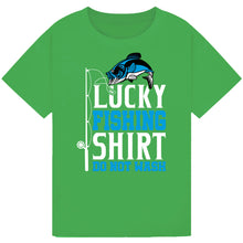 Load image into Gallery viewer, Lucky Fishing Shirt - Do Not Wash Tee
