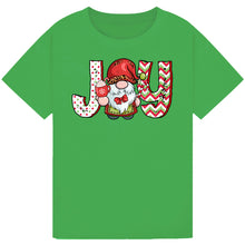 Load image into Gallery viewer, Joy Gnome Christmas Tee
