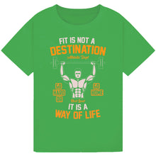 Load image into Gallery viewer, Weightlifting Quote Tee – Lift More, Complain Less
