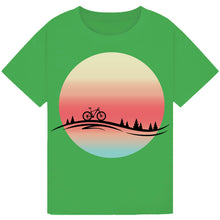 Lade das Bild in den Galerie-Viewer, Bright Bicycle Graphic Tee – Fun &amp; Stylish for Bike Lovers
