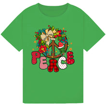 Load image into Gallery viewer, Christmas Santa Crew Neck Tee
