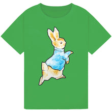 Load image into Gallery viewer, Playful Rabbit Kids T-Shirt – Cute Bunny World Book Day Top

