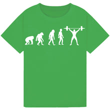 Load image into Gallery viewer, Funny Gym Quote Shirt – Lift, Laugh, Repeat
